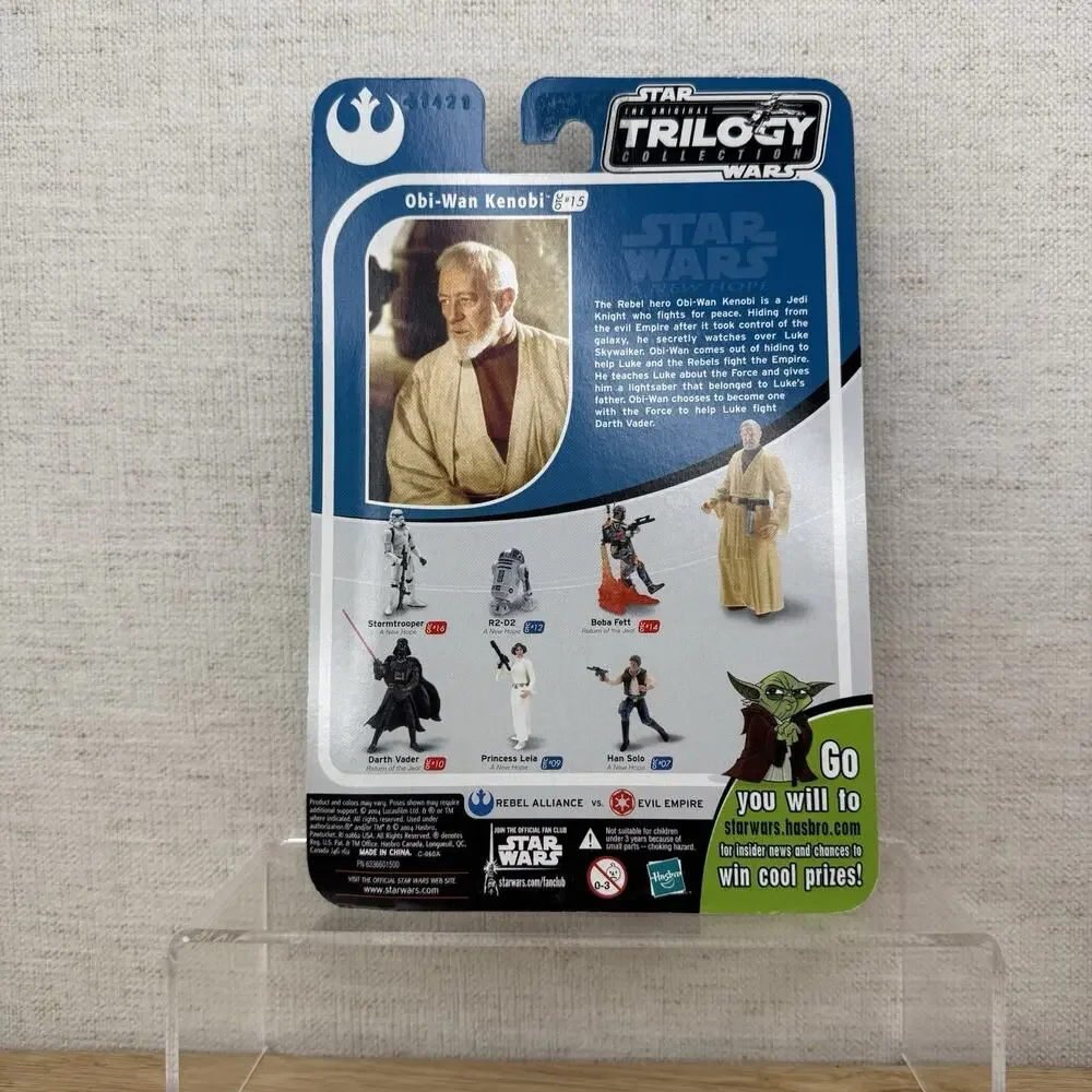Obi-Wan Kenobi Star Wars Original Trilogy Collection Hasbro Figure NEW SEALED